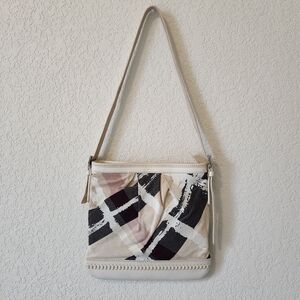 Burberry Cream and Black Women's Shoulder Bag